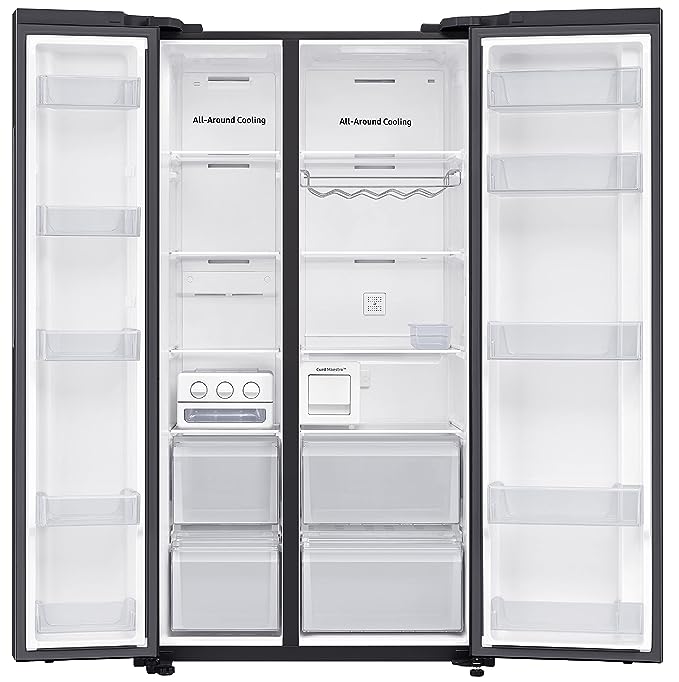 Samsung 692 L Inverter Frost-Free Side-by-Side Refrigerator (Gentle Black Matt) (OPEN BOX) Samsung 692 L Inverter Frost-Free Side-by-Side Refrigerator (Gentle Black Matt) (OPEN BOX)